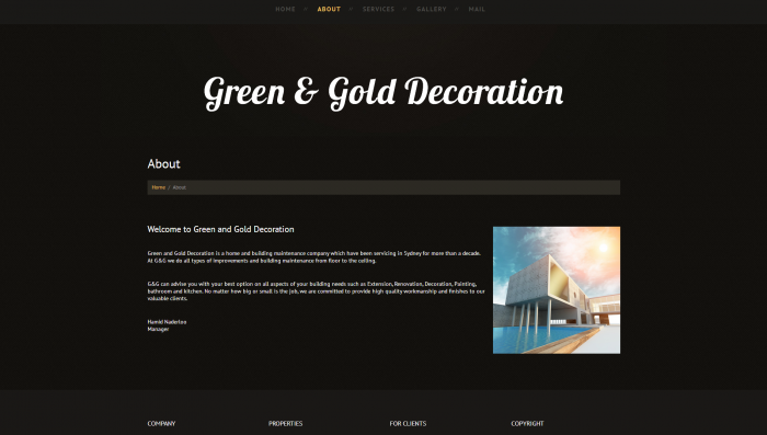 ggdeco website design 4