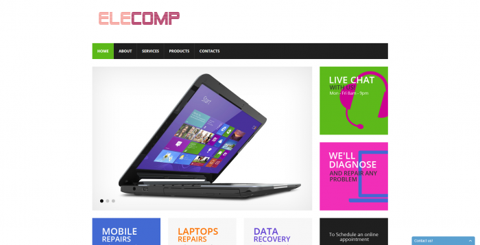 elecomp webdesign 1