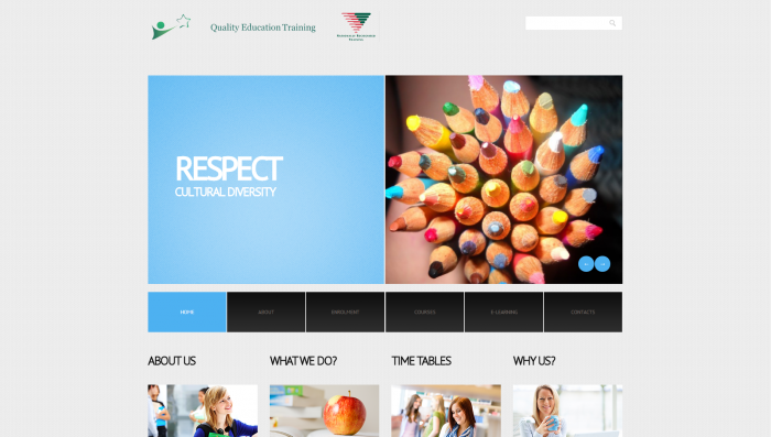 quality education training home page